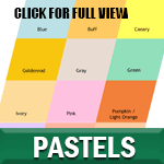 pastel paper colors